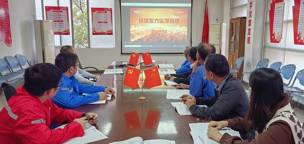 南方管道公司黨支部開展“學黨紀、知敬畏、守紀律、明底線”主題黨日